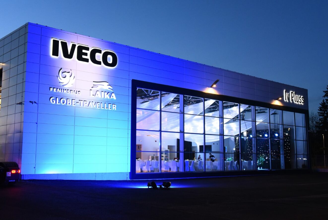 IV Pluss AS, IVECO Tartu uue esindushoone projekt