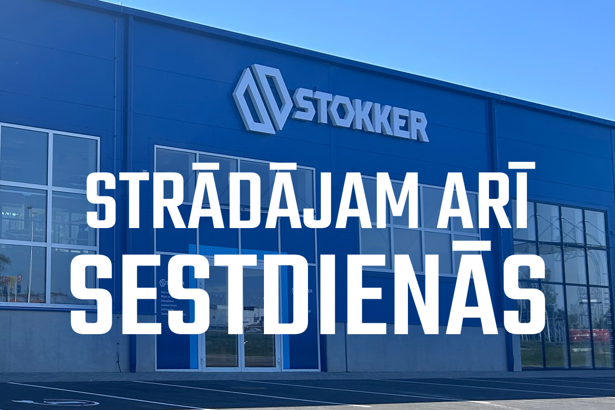 STOKKER veikali pavasara/vasaras sezonā atvērti arī sestdienās!