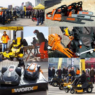 Kaune įvyko sodo ir miško technikos pristatymas