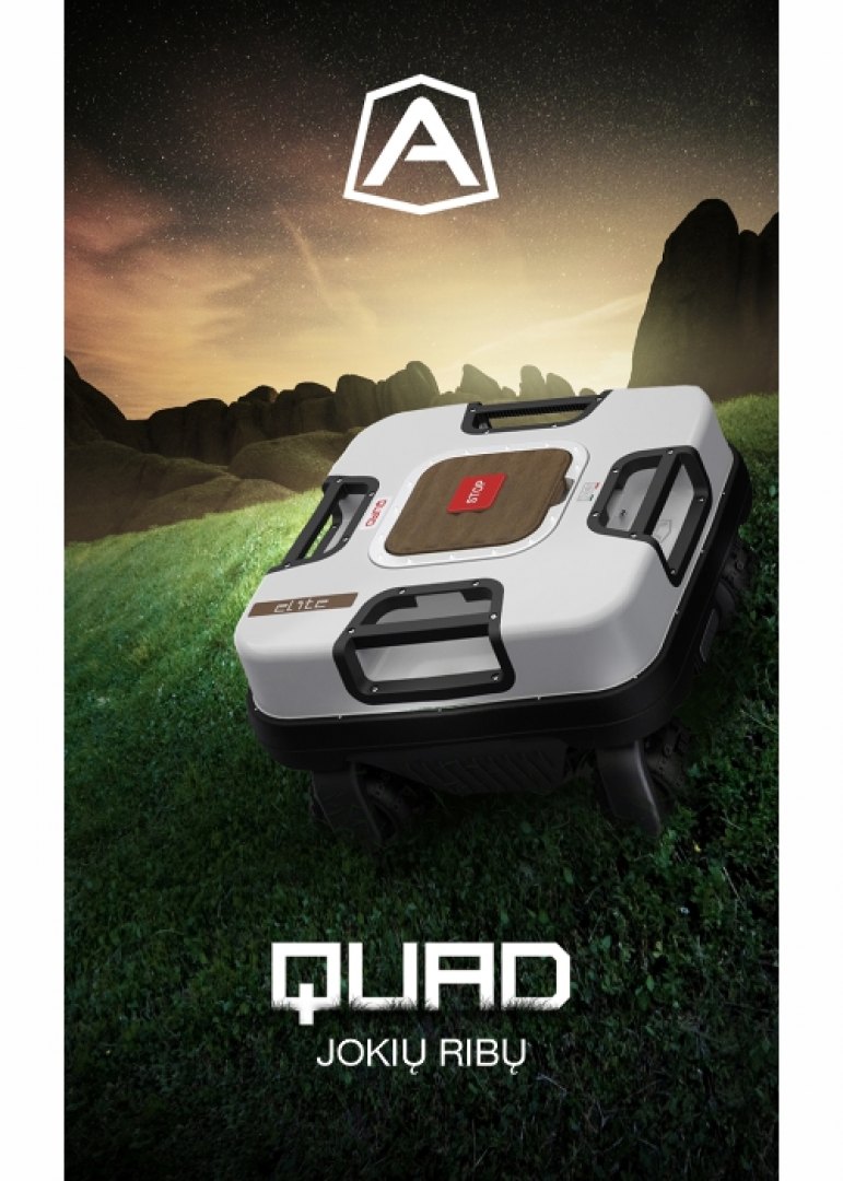 Robotniiduk QUAD ELITE, kallakud kuni 75%