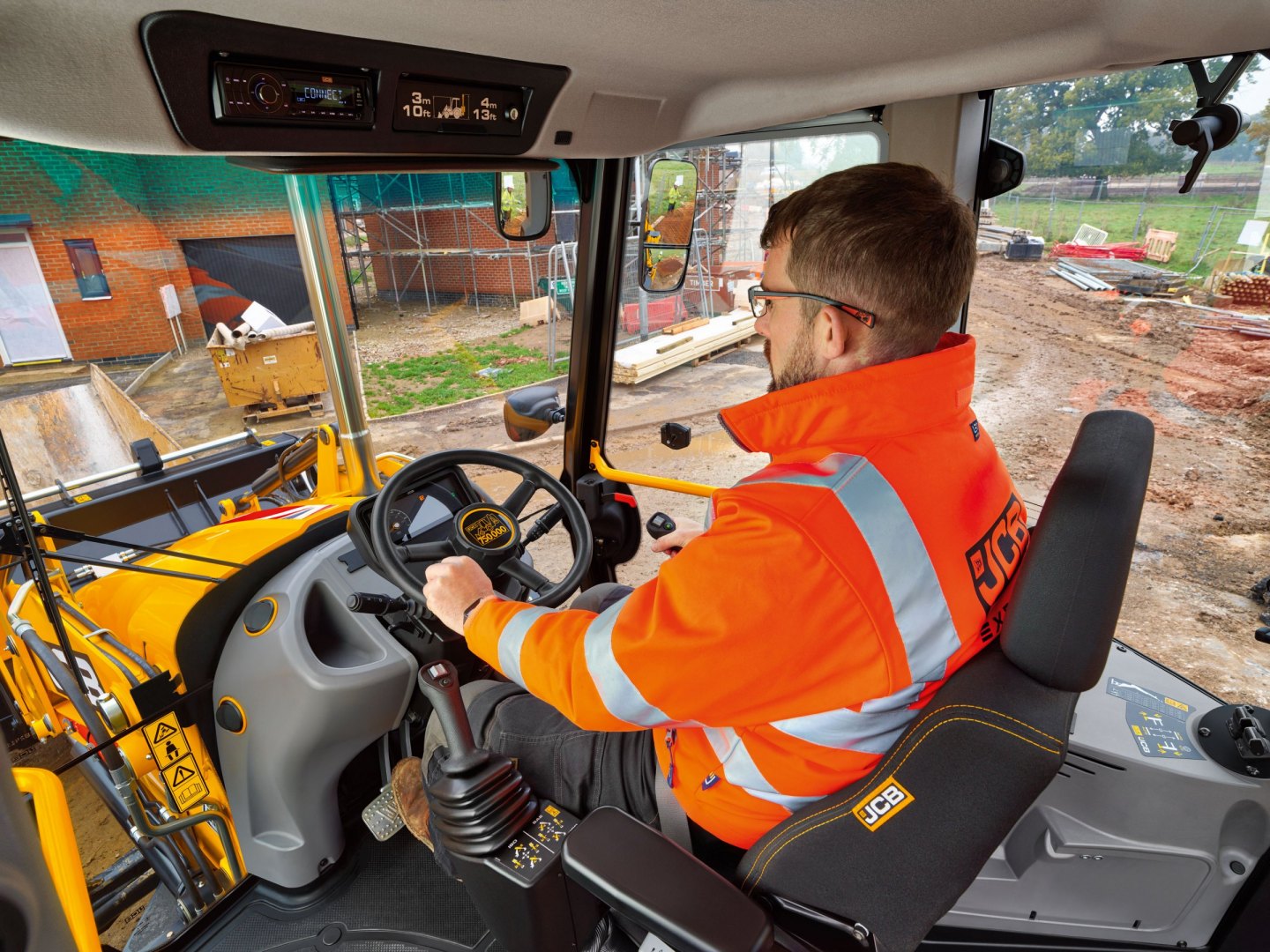 JCB 3CX kabīne