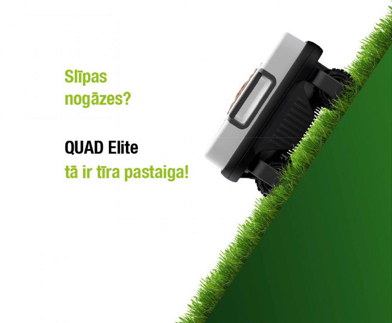 Robotniiduk QUAD ELITE, kallakud kuni 75%