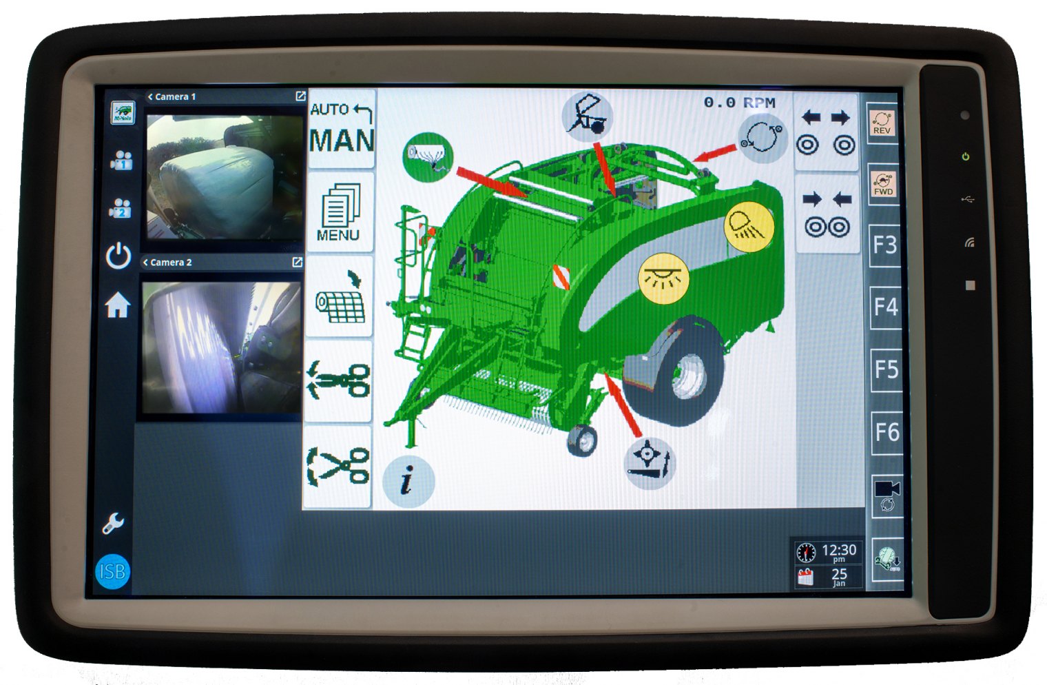 McHale isobus control console