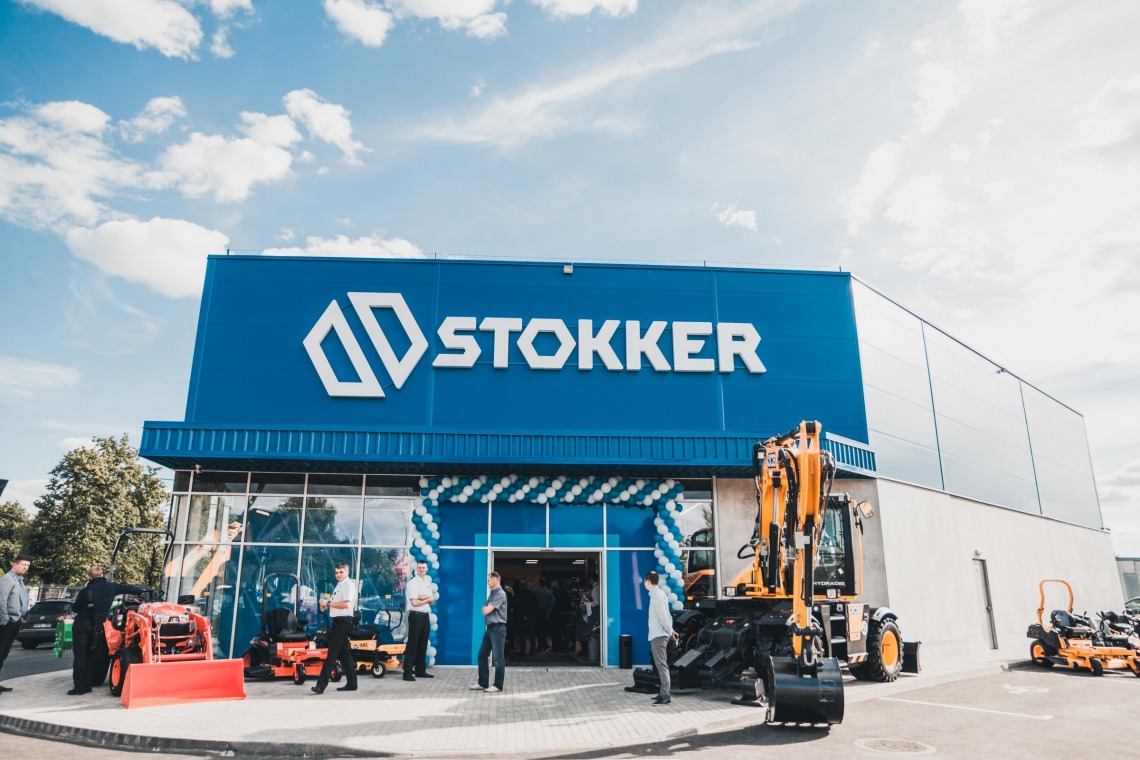 New Stokker center in Vilnius Lithuania - Stokker