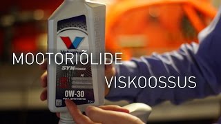Mootoriõlide viskoossus