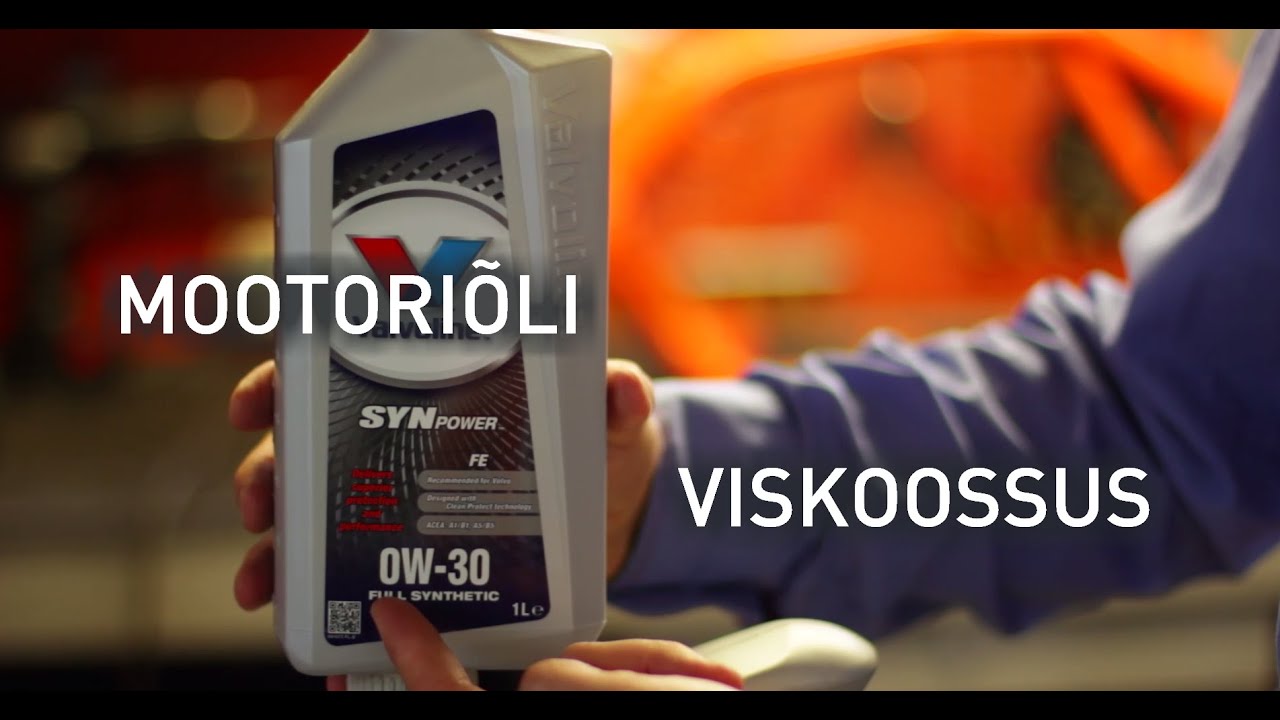 Mootoriõlide viskoossus