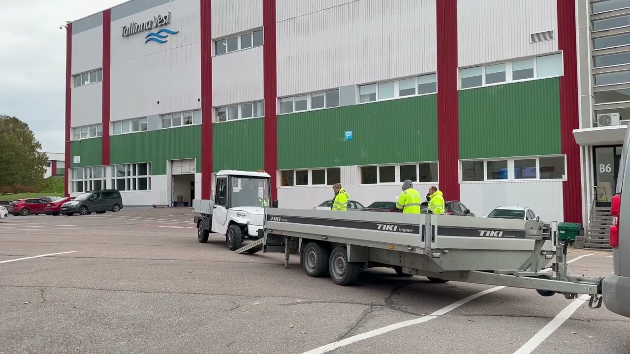 Melexi elektriauto üleandmine Tallinna Veele